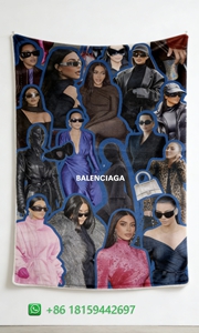 Balenciaga Throw Blankets